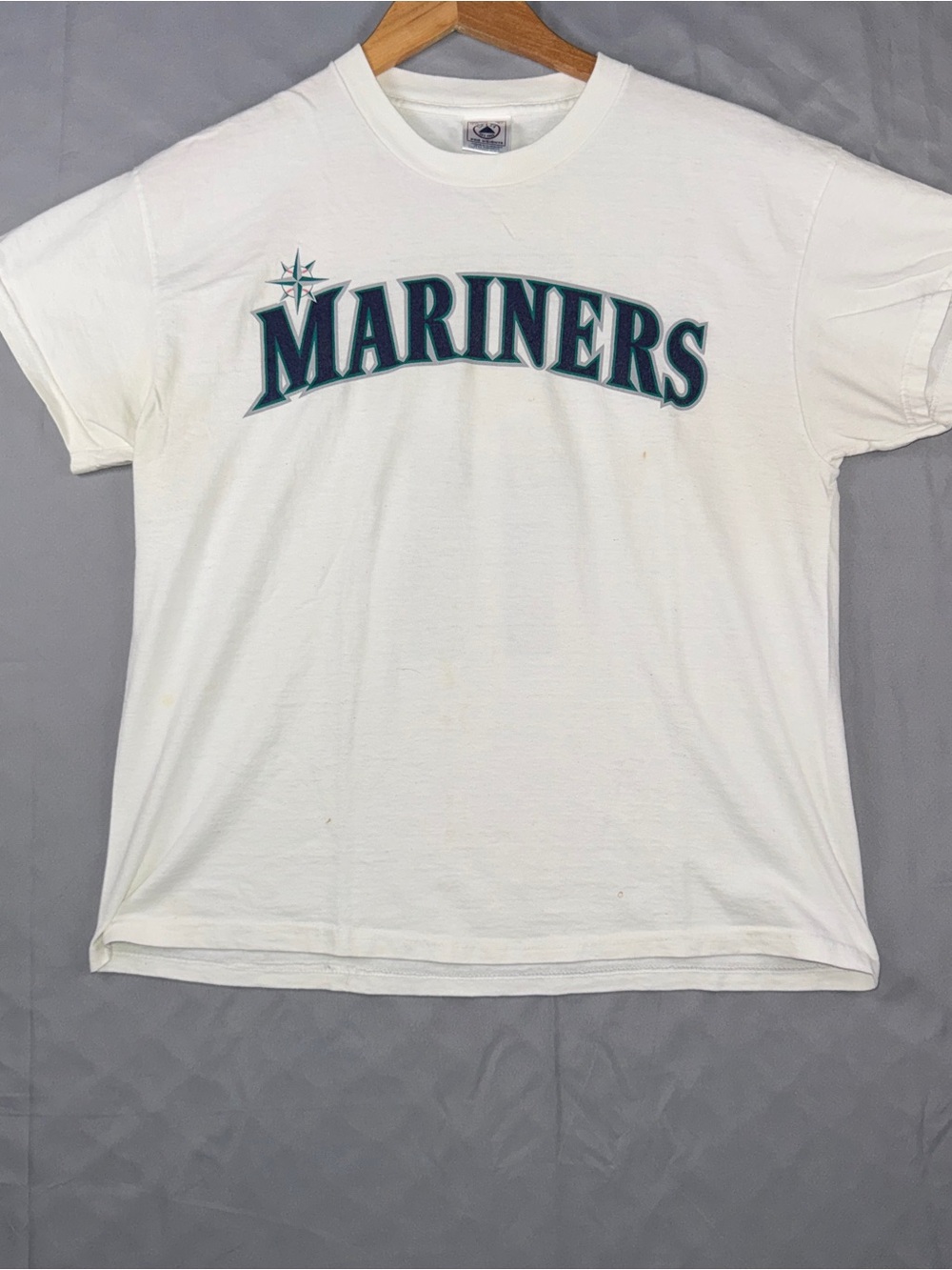 Vintage Seattle Mariners Edgar Martinez #11 Boeing Promotional T-Shirt Youth XL